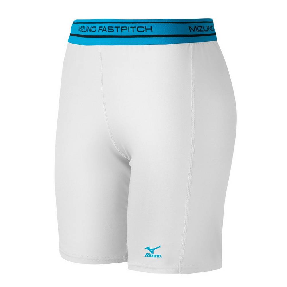 Mizuno Women's Low Rise Compression Sliding Shorts White (350545-SWB)